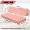 thumbnail image 7 of Uorisanigo Mule Seat Covers, Light Pink UTV Seat Cover Protector Fit for 3010 Diesel 4x4 2003-2008, Scratch Resistance Bench Seats Covers UTV Accessories, Mud/Dirt Protection, 7 of 7