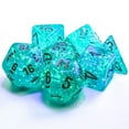 thumbnail image 2 of Chessex Polyhedral 7-Die Set - Borealis Teal/Gold with Luminary 27585 (CHX27585), 2 of 2