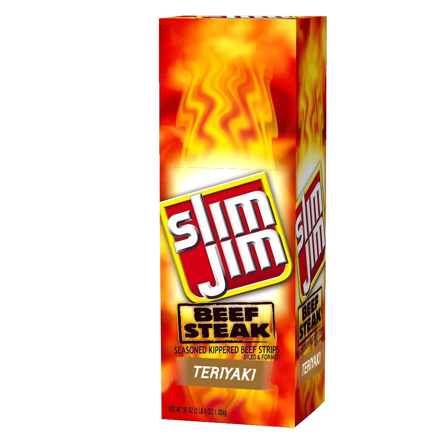 Slim Jim Beef Steak Strip, Teriyaki,