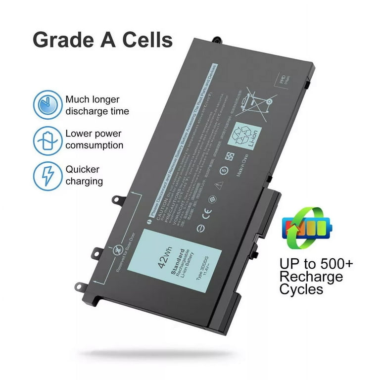 DELL 3DDDG 42Wh 11.4Vバッテリー 3DDDG 11.4V 42Wh Battery For Dell Latitude E5280 E5480 E5591