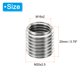 thumbnail image 2 of Adaptadores de rosca Uxcell, tuerca de reducción, 4 piezas M20x2.5 macho a M16x2.0 hembra, tuerca de inserción de reparación de 20 mm, 2 of 7