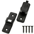 thumbnail image 4 of Barn Door Latch 90 Degree Rotatable Screen Door Lock Door Gate Lock Hasp, 4 of 8