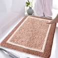thumbnail image 6 of TaTaai 2Pcs Non-Slip Bath Rug,Extra Soft Microfiber Bedroom Shag Carpet with Anti-Slip Backing,Water/Dust Absorbent Fast Dry Shower Mat,Sound Insulated Stairs Pad,Machine Washable, 6 of 6