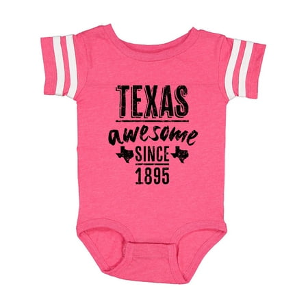 

Inktastic Texas Awesome Since 1895 Gift Baby Boy or Baby Girl Bodysuit