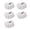 White-L, variant on Eolstice Mini Artificial Pumpkins, 5 Pcs Foam Plastic Small Pumpkins, 3 Sizes White and Orange, Fall Thanksgiving Halloween Table Decor, Ornaments for Home