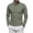 #0364-Green, variant on Men's Shirt Cotton Linen Solid Color Stand Collar Button Placket Pullover Tee Long Sleeve High Low Hem Split Casual Blouse Lightweight Soft for Daily Leisure Commuting Outdoor