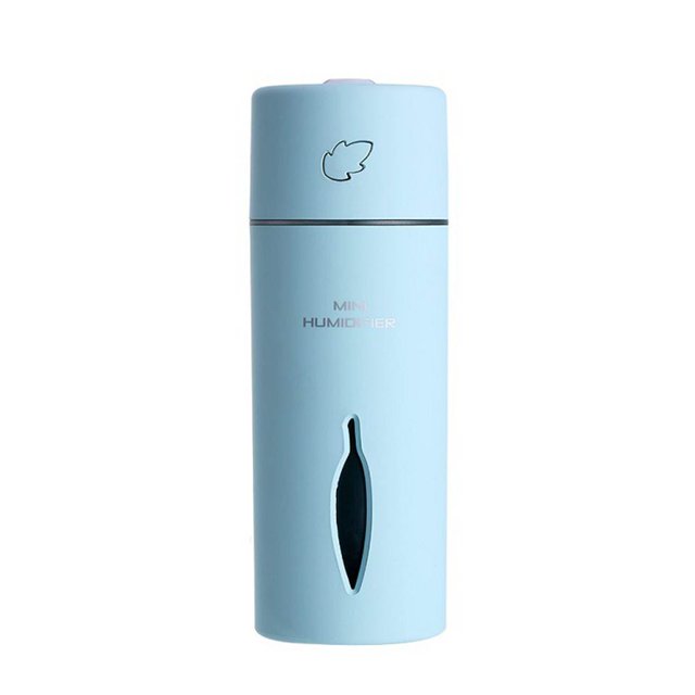 Mini USB Humidificador de aire frío Escritorio Coche Hojas Dormitorio Atomizador Oficina Luz de noche LED Herramienta de niebla Advancent DZ6763-04B