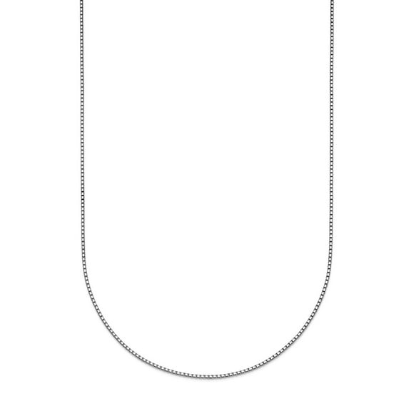 Solid 950 Platinum 0.7mm Box Chain Necklace 16-24 Inch Chain Necklace for Women and Men -