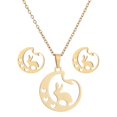 thumbnail image 4 of Womens Fashion Pendant Earring Set Color Clavicle Necklace Exquisite Earrings, 4 of 8