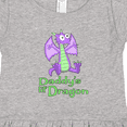 thumbnail image 4 of Inktastic Daddy's Lil' Dragon Girls Toddler Dress, 4 of 5