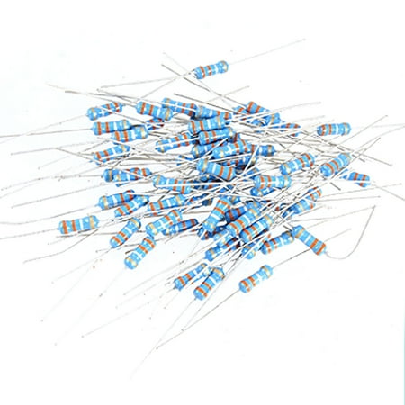 Unique Bargains 1/2W Watt 0.33 Ohm 1% Axial Metal Film Resistor x100pcs