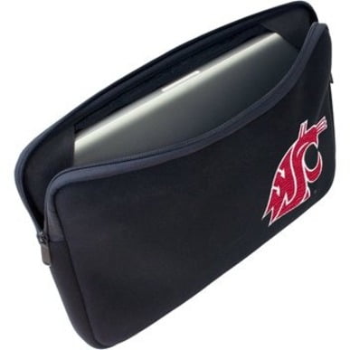 Washington State University Black Laptop Sleeve, Classic - 13"