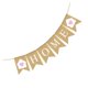 thumbnail image 3 of Chic Burlap Garland Bunting for Home Decoration and Party Use 1Set, 3 of 3