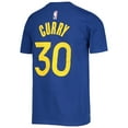 thumbnail image 3 of Youth Nike Stephen Curry Royal Golden State Warriors Logo Name & Number Performance T-Shirt, 3 of 3
