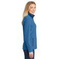 thumbnail image 3 of Port Authority ®  Summit Fleece Full-Zip Jacket. F233 L Black/ Black, 3 of 4
