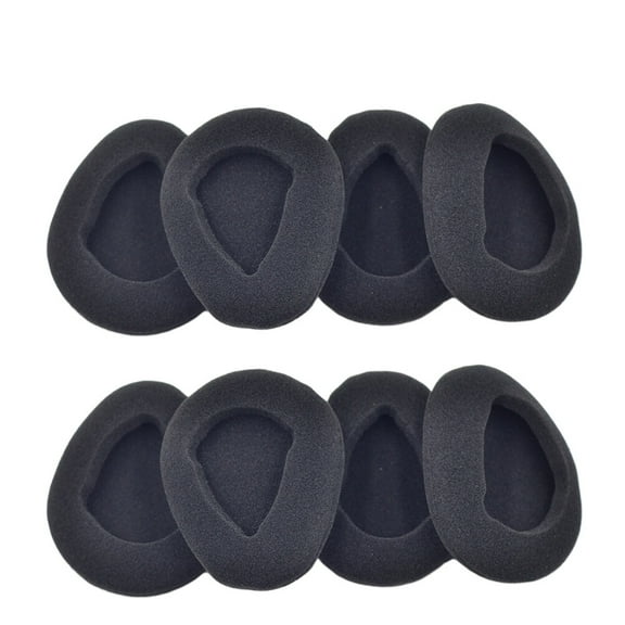 Tineasur Headphone Earpad Cushion for Many Brands Cleaning and Comfortable Black 8Pcs