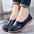 thumbnail image 3 of Shoes for Women Moccasins Flats Woman Loafers Genuine Leather Female Shoes Slip On Ballet Nurse Women's Shoes Plus Size 2024, 3 of 6