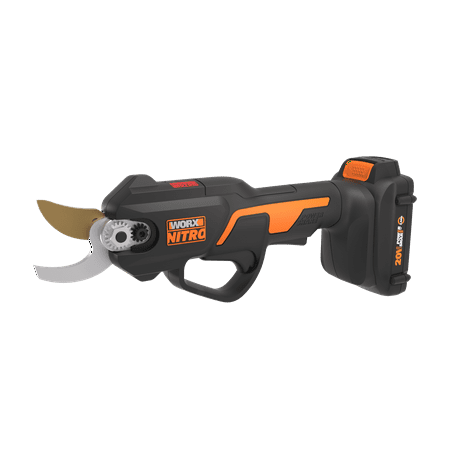 WORX - 20V Cordless Brushless Pruning Shear (1 x 2.0 Ah Batteries and 1 x Charger) - Black