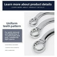 thumbnail image 5 of 5 Piece S Type Double Head Tooth Wrench Set U Shape C Shape Bent Handle Two Way, 5 of 7