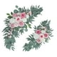 thumbnail image 2 of 2 piezas de flores de arco de boda, decoración de pasillo de boda, hojas rústicas, botín de flores artificiales para centros de mesa para el, 2 of 8