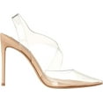 thumbnail image 6 of Steve Madden Vienne Clear Pointed Toe Stiletto Heel Slip On Dress Heeled Sandals (Clear, 10), 6 of 6