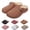 Brown, variant on Womens Platform Garden Clogs Closed Toe Slip-On Mules Lightweight Comfortable Summer Sandals Breathable Water Shoes Casual Beach Footwear