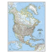North Wall Map, 24" Width, 30" Length