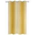 thumbnail image 2 of Outdoor Curtains for Patio, Yellow Ombre Waterproof Blackout Outside Curtain for Porch/Pergola/Gazebo, Modern Art Farmhouse Thermal Insulated Drapes for Cabana, 1 Panel, 54 x 95 Inch, 2 of 8