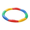 thumbnail image 2 of Barra de equilibrio para interiores y exteriores, bloques de equilibrio, juguete deportivo, juguete de aprendizaje, pista de obstáculos múltiple 8 piezas arcoíris, 2 of 9