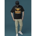 thumbnail image 2 of Too Cool 4 School - Retro Emoji Sunglasses Graphic Men's T-shirt, 2 of 4
