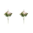 thumbnail image 4 of Advancent Arreglos de ramo de rosas falsas, flores artificiales, boda, fiesta, festival, , adornos para el salón, accesorio Type2 NO2, 4 of 6