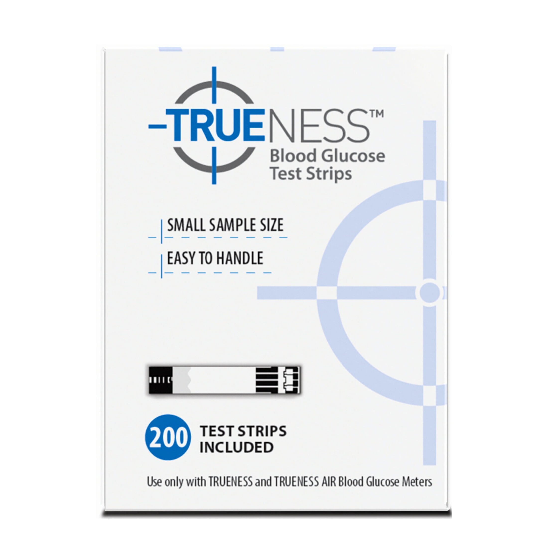 (2 pack) TRUENESS Blood Glucose Test Strips, 200 count