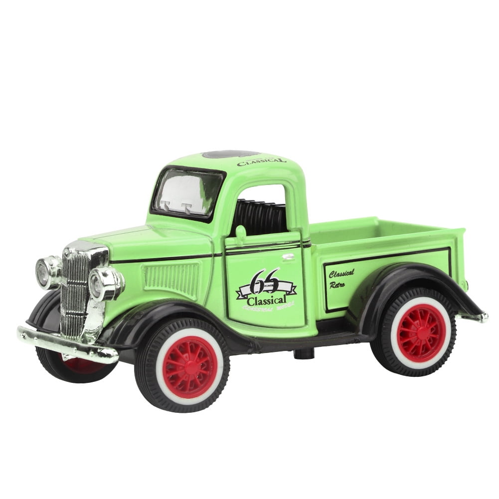 Details about   Alloy Pull Back Car Toy Pickup Truck Model Diecast Toy Sound Light Vehicle Toy 