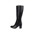 thumbnail image 2 of Naturalizer Women's Kalina Knee High Boots Black Narrow Calf 9M, 2 of 6