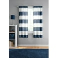 thumbnail image 1 of Mainstays Cabana Stripe 84" Rod Pocket Window Panel Pair, 1 of 2