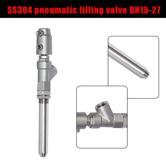 Anti-drop Filling Valve Stainless Steel Anti-drip Pneumatic Filling Valve Filling Machine Outlet Valve