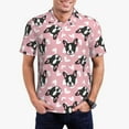 thumbnail image 1 of Fotbe French Bulldog Camiseta Polo de Golf para Hombre con Estampado – Camisa Deportiva Transpirable con Cuello Abotonado-3X-Large, 1 of 6