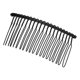thumbnail image 4 of 2uds Peines Antideslizante Lateral Metal Negro Unique Bargains, 4 of 6