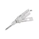 thumbnail image 1 of Locksmith Lishi 2 In 1 Tool Kw5 For Door Civil Lock Opener Hand Tool Professional Locksmith Hand Tool-Good Silver, 1 of 5