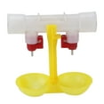 thumbnail image 3 of Double Chicken Nipple Waterer Drinker Automatic Hanging Drinking Cups for Poultry, 3 of 7