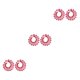 thumbnail image 2 of Pendientes de cristal bohemios Minnieouse 1 par para mujer aniversario cumpleaños vacaciones moda joyería rojo, 2 of 6
