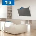 thumbnail image 3 of Barkan 19 - 80 inch Tilt TV Wall Mount with Integrated HDTV Indoor Antenna, Premium For all wall types, Flat / Curved Screen Bracket, Holds up to 110lbs, Auto Lock Patented, Fits LED OLED LCD, 3 of 16