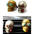 thumbnail image 1 of Accesorios de ventilación de aire para coche, adorno interior de calavera para coche, clip de perfume para ambientador de salida, decoración de aroma para el hogar y la oficina, regalos para hombres/m, 1 of 5