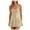 Gold, variant on CaComMARK PI Clearance Women Sparkly Sequin Mini Dress Spaghetti Strap Backless Ruche High Waist Short Dresses Elegant Party Dress White 10(XL)