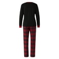 thumbnail image 3 of JBEELATE Family Matching Pajama Sets Cute Christmas Tree Sleepwear Letter Hat Holiday PJS for Couples and Kids, 3 of 4