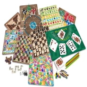Merchant Ambassador: 365 Games - Classic Strategy Board & Card Games, All-In-1 Box, Traditional Game for Each Day of Year, Family Ages 6+, 1-8 Players