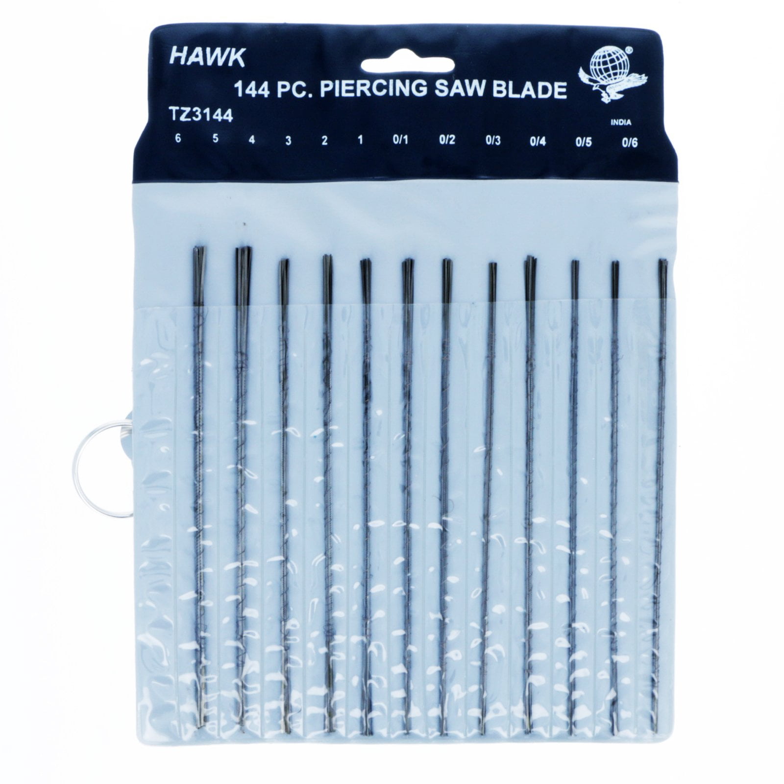 Herkules White Label Jewelers Saw Blades #2/0 - 144 Pieces For Ring Sizing, Metal Cutting, Jewelry Repair