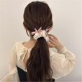thumbnail image 3 of HELIAHO Pleated Lace Ribbon Bowknot Spring Hair Clip/Hair Rope Taking Photo For Woman Girl Spring Slip Tiaras Anti Slip H CJ911-46357, 3 of 9