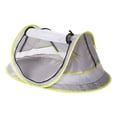 thumbnail image 2 of Verano plegable protección de playa Cremalleras transpirables Mosquitera Cama móvil para refugios solares para bebés Red CUTICAT carpa de playa, 2 of 8