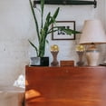 thumbnail image 4 of Raindrops wood display pedestal sphere stands for Home Users 1Pcs, 4 of 8